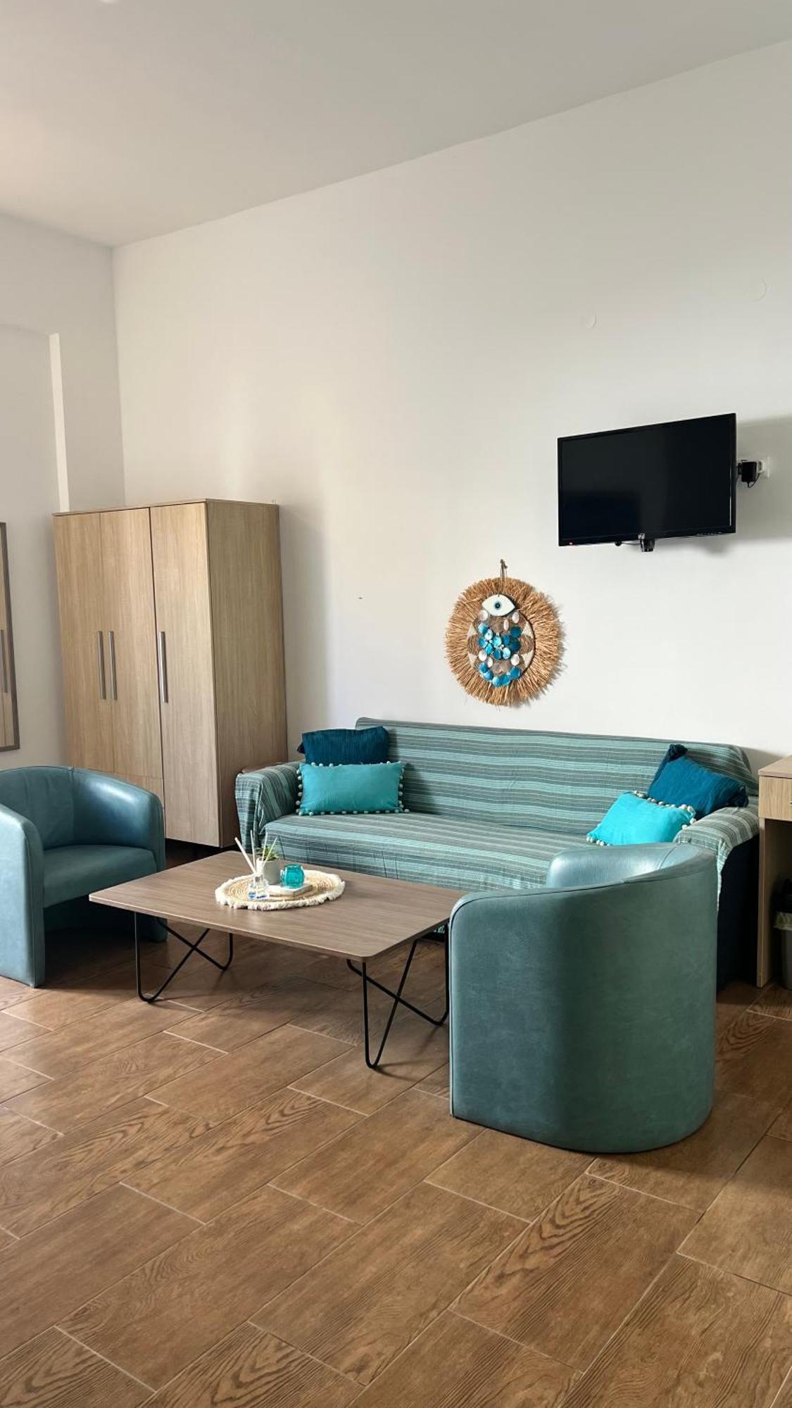 Grande Blue Suites With Private Bay Archangelos  Ngoại thất bức ảnh