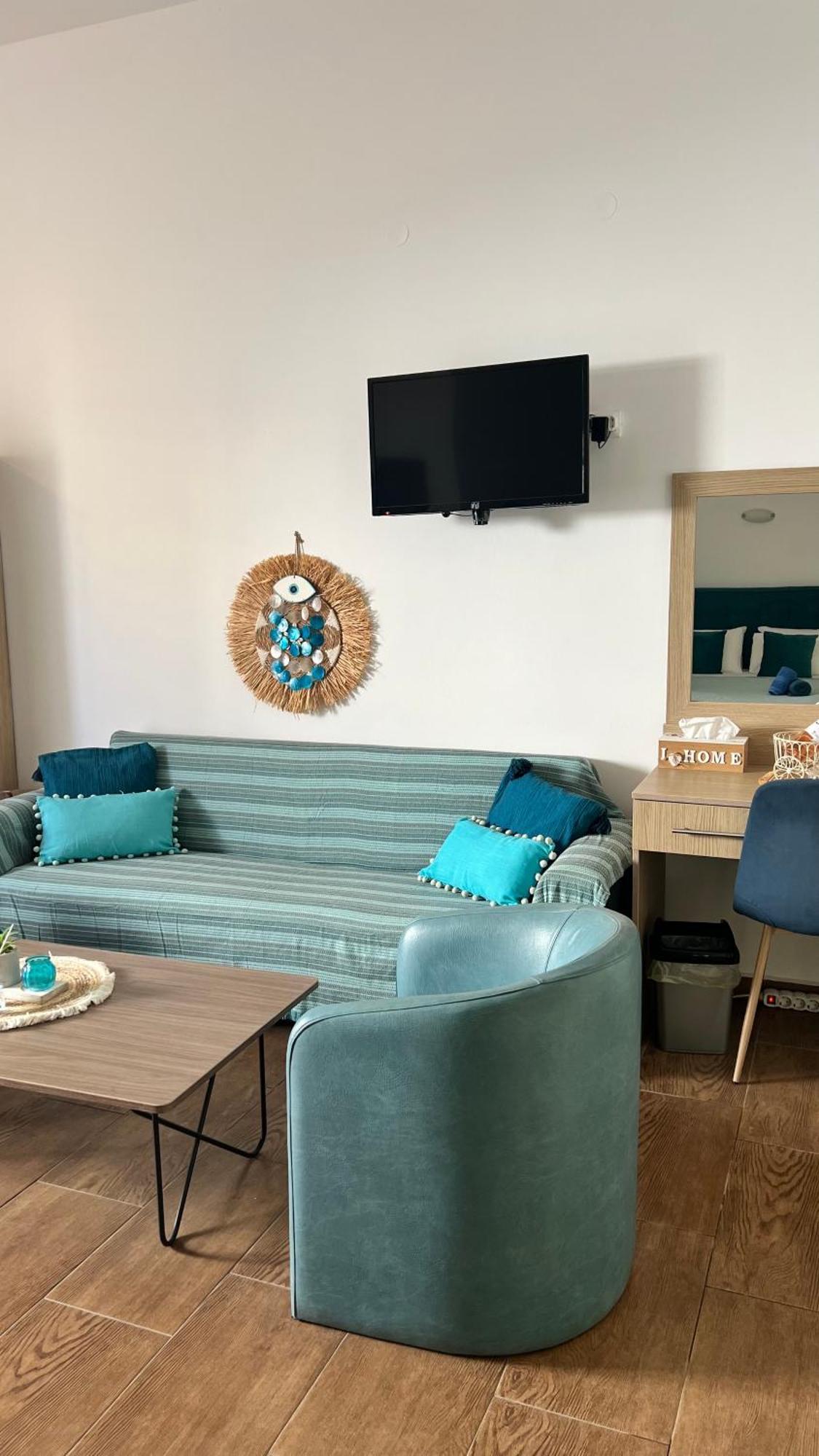 Grande Blue Suites With Private Bay Archangelos  Ngoại thất bức ảnh